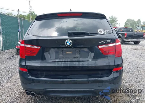 2017 BMW X3 Sdrive28I from USA, damaged, VIN 5UXWZ7C55H0V85037